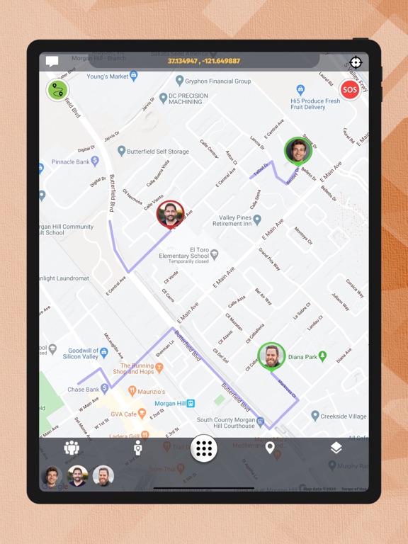 Screenshot #4 pour Gps Tracking - Friends