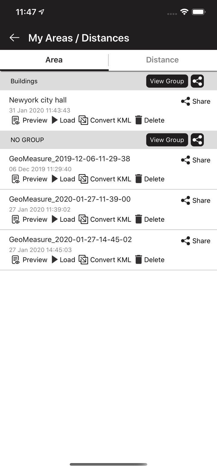Geo Measure Area Calculator screenshot 3
