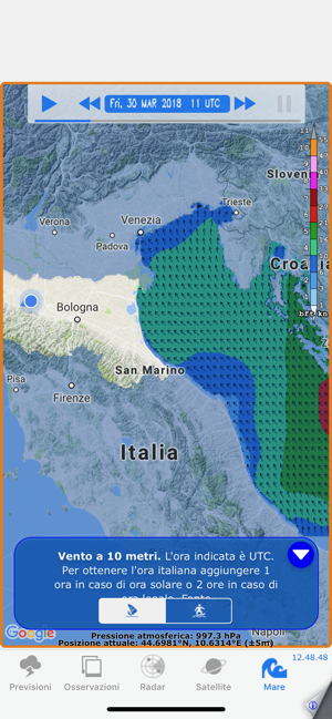 ‎METEO EMILIA ROMAGNA Screenshot