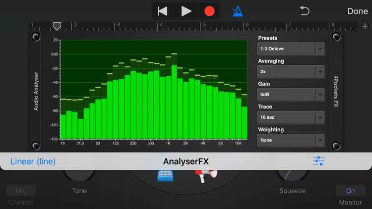 Analyser & Tuner AUv3 Plugin