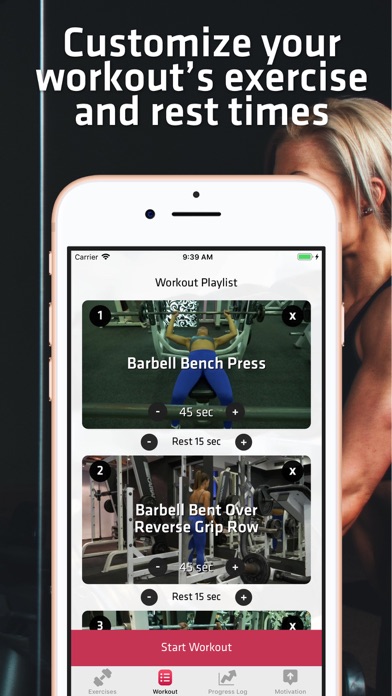 Screenshot #3 pour HIIT Gym Workouts For Women