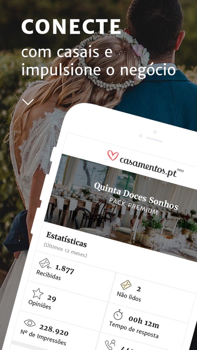 Casamentos.pt empresas Screenshot