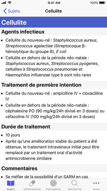 Antibiothérapie Pédiatrique