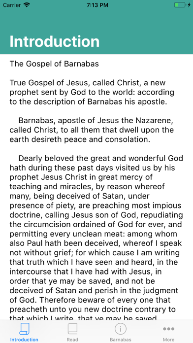Gospel of Barnabas Screenshot