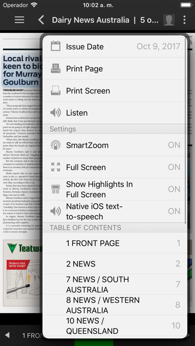Dairy News Australia Screenshot