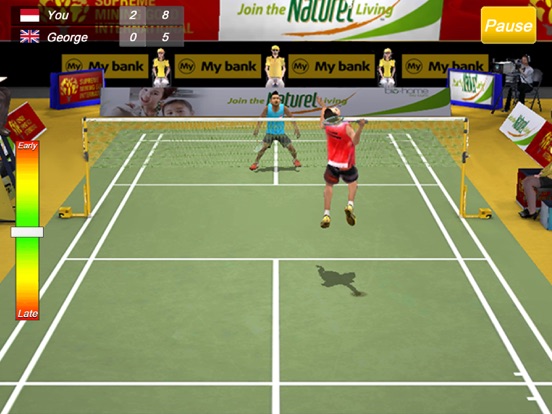 Screenshot #4 pour Badminton World Champion Sim