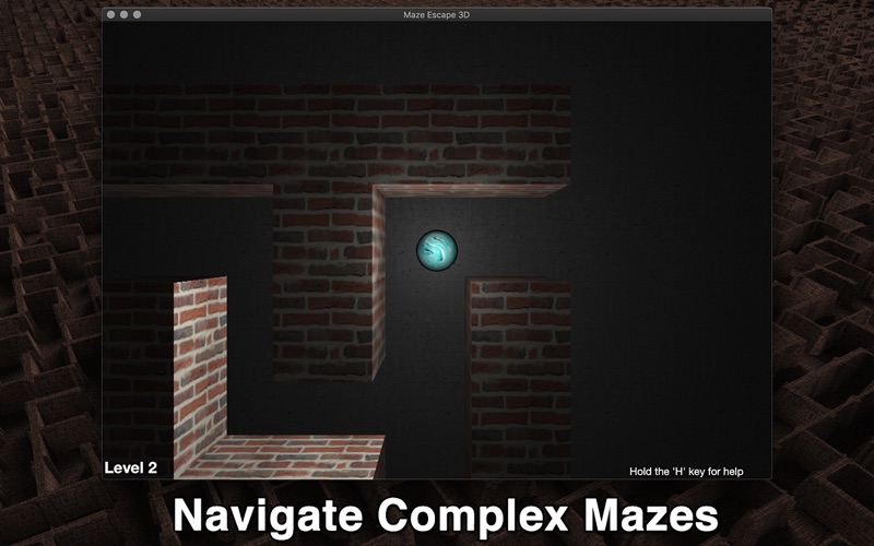 Screenshot #2 pour Maze Escape 3D