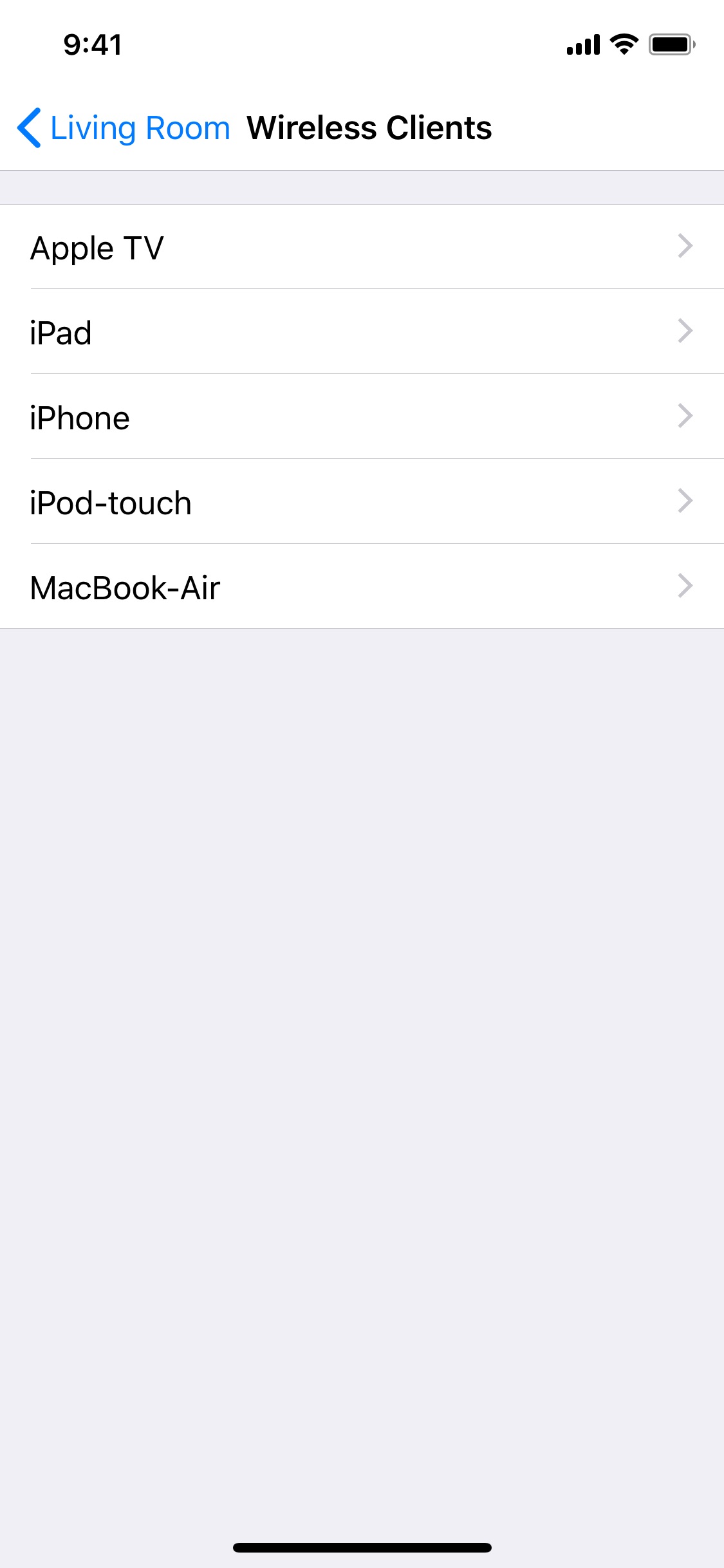 AirPort Utility 스크린샷 5