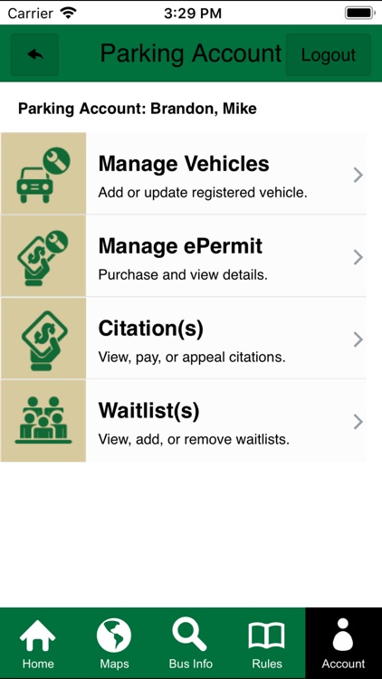 Removing a Vehicle from an ePermit Account