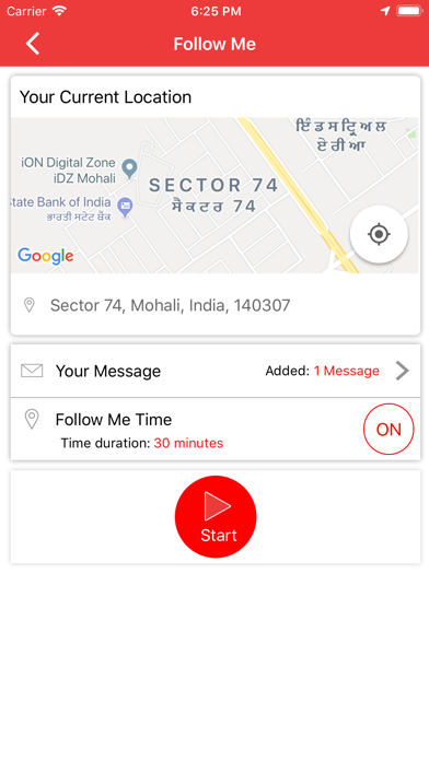 Screenshot #3 pour ICE : Personal safety app