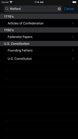 Patriot App (US Constitution) screenshot