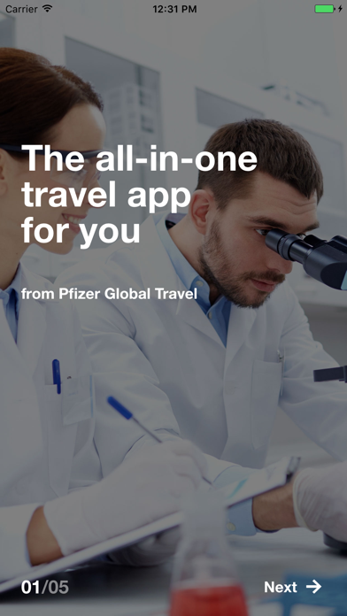 Screenshot #1 pour Travel Smart - Pfizer Travel