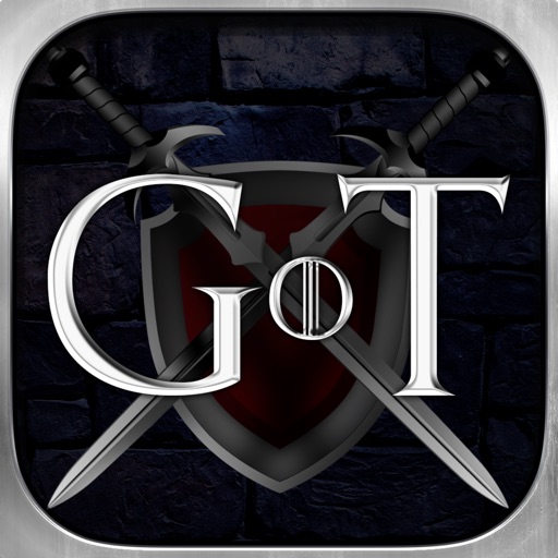 Game of Trivia Thrones of Snow Icon