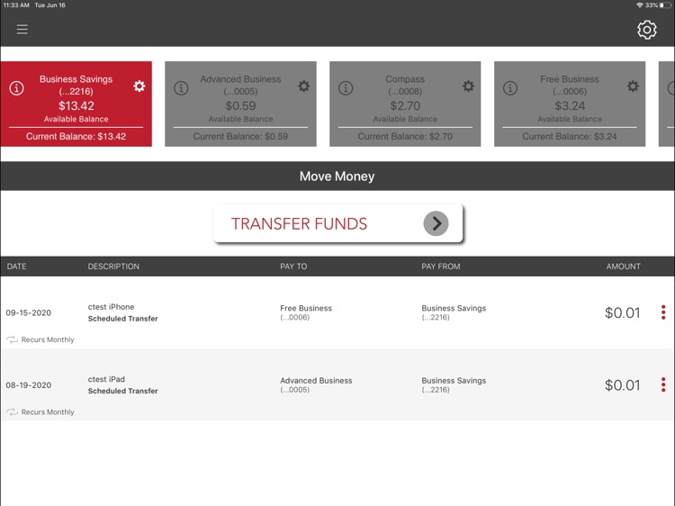 Home Fed Bank Biz for iPad screenshot-4