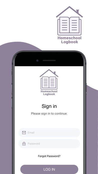 Homeschool Logbook Screenshot