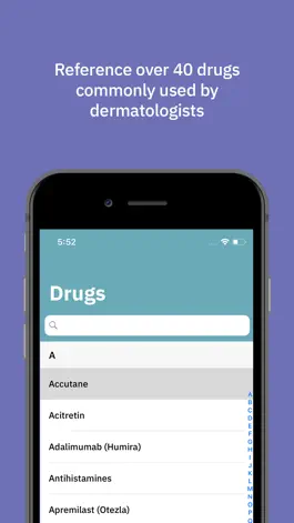 Game screenshot Dermatology Database apk
