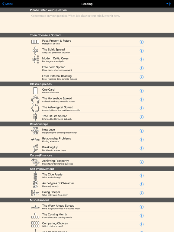 Screenshot #6 pour Ciro's Tarot of Dreams