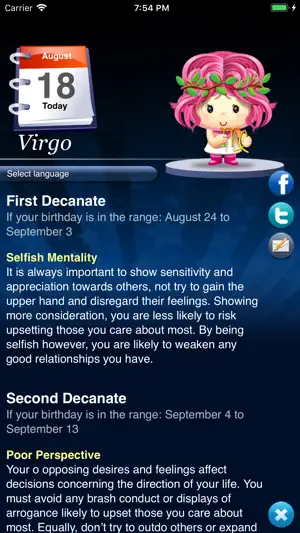 Horoscope HD+ screenshot 3