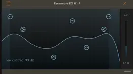 parametric equalizer iphone screenshot 1