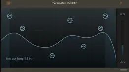 parametric equalizer iPhone Captures Décran 1