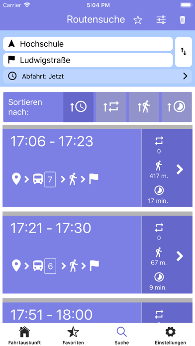 Screenshot #3 pour MobiDig Fahrtauskunft