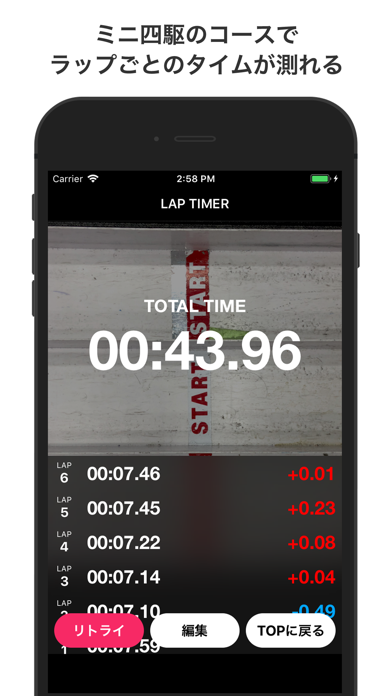 Mini4 Lap Timerのおすすめ画像1