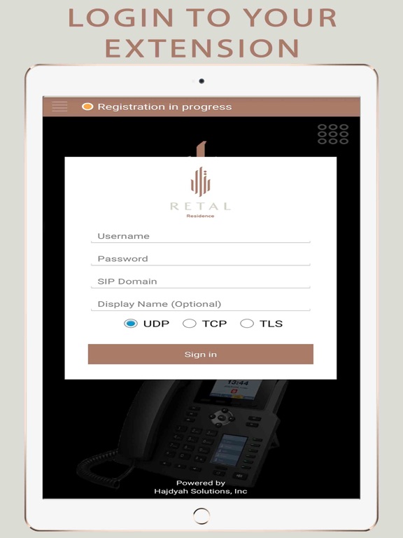 Screenshot #5 pour Retal VoIP