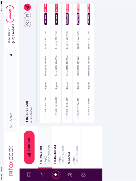 Screenshot #6 pour FaxDeck