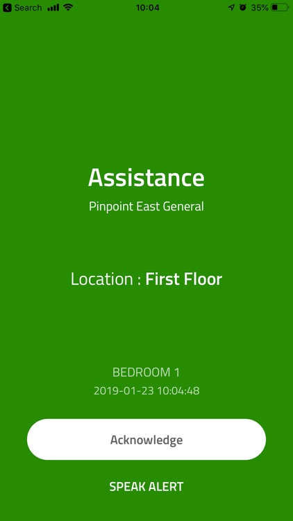 Pinpoint Mobile Alert