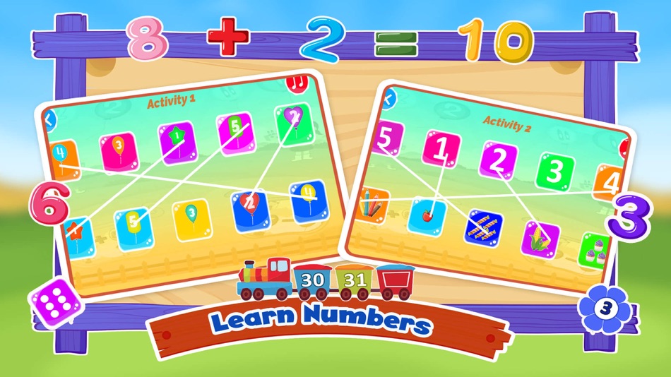 #1. Number Matching Games For Kids (iOS) 由: Learning Apps