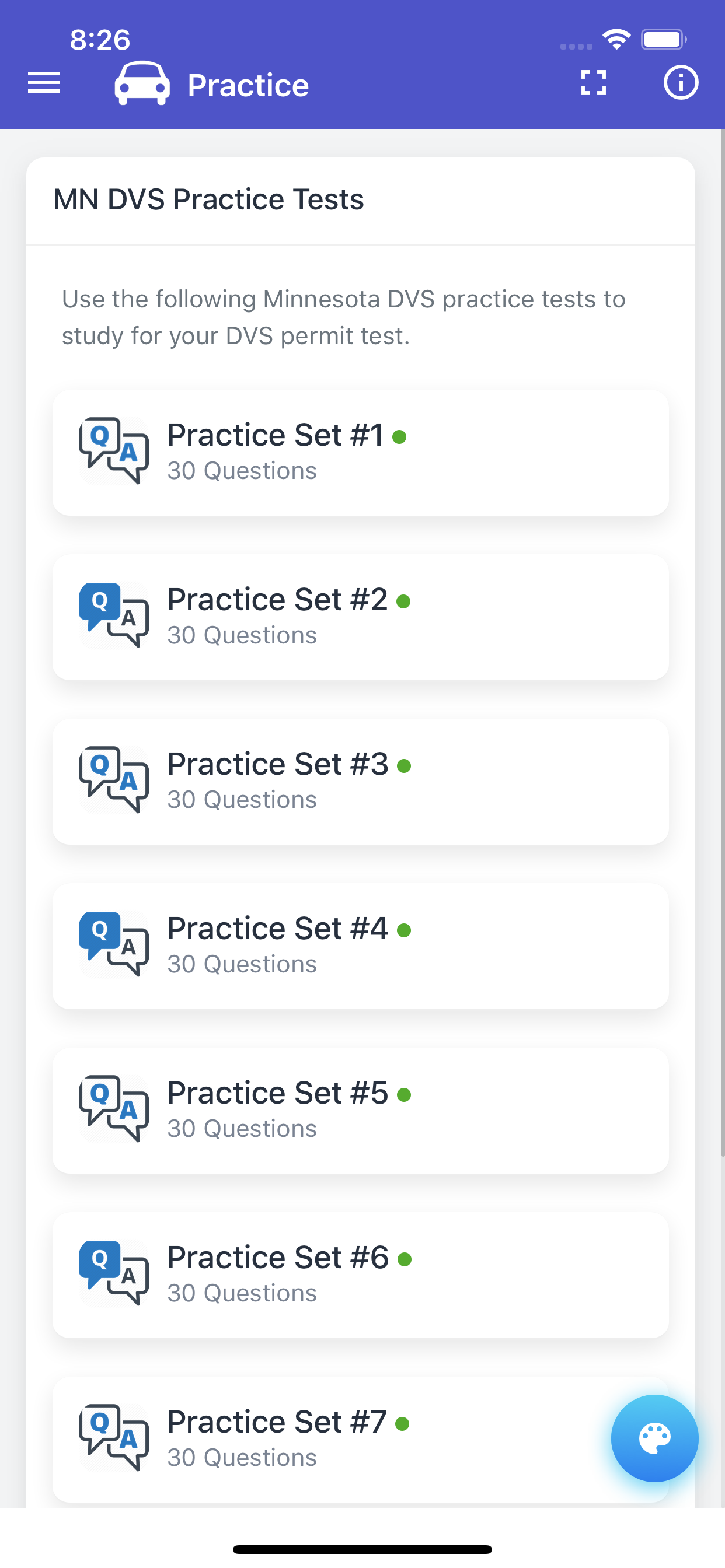 Minnesota DVS Practice Test