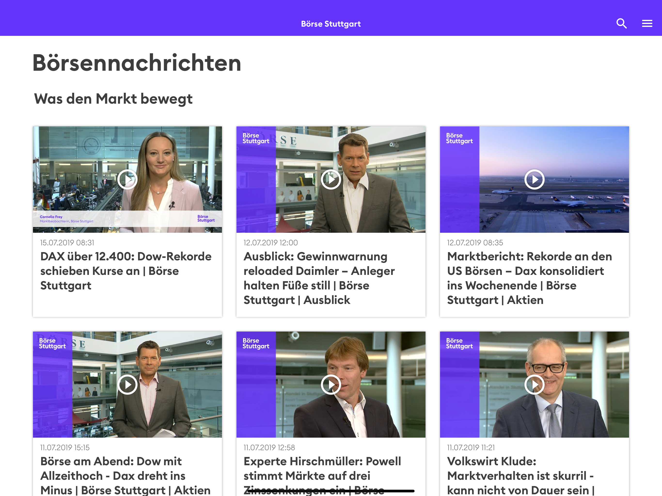 Börse Stuttgart App