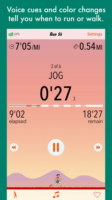 Run 5k - couch to 5k program screenshot 4 of 6