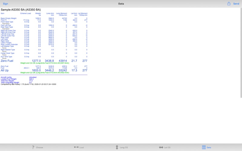App screenshot