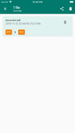 Convert Documents screenshot 7