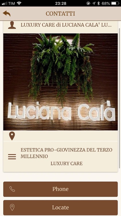 LUCIANA CALA LUXURY CARE