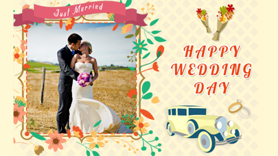 Wedding Photos Frame iPhone screenshot 4 - Photo & Video app