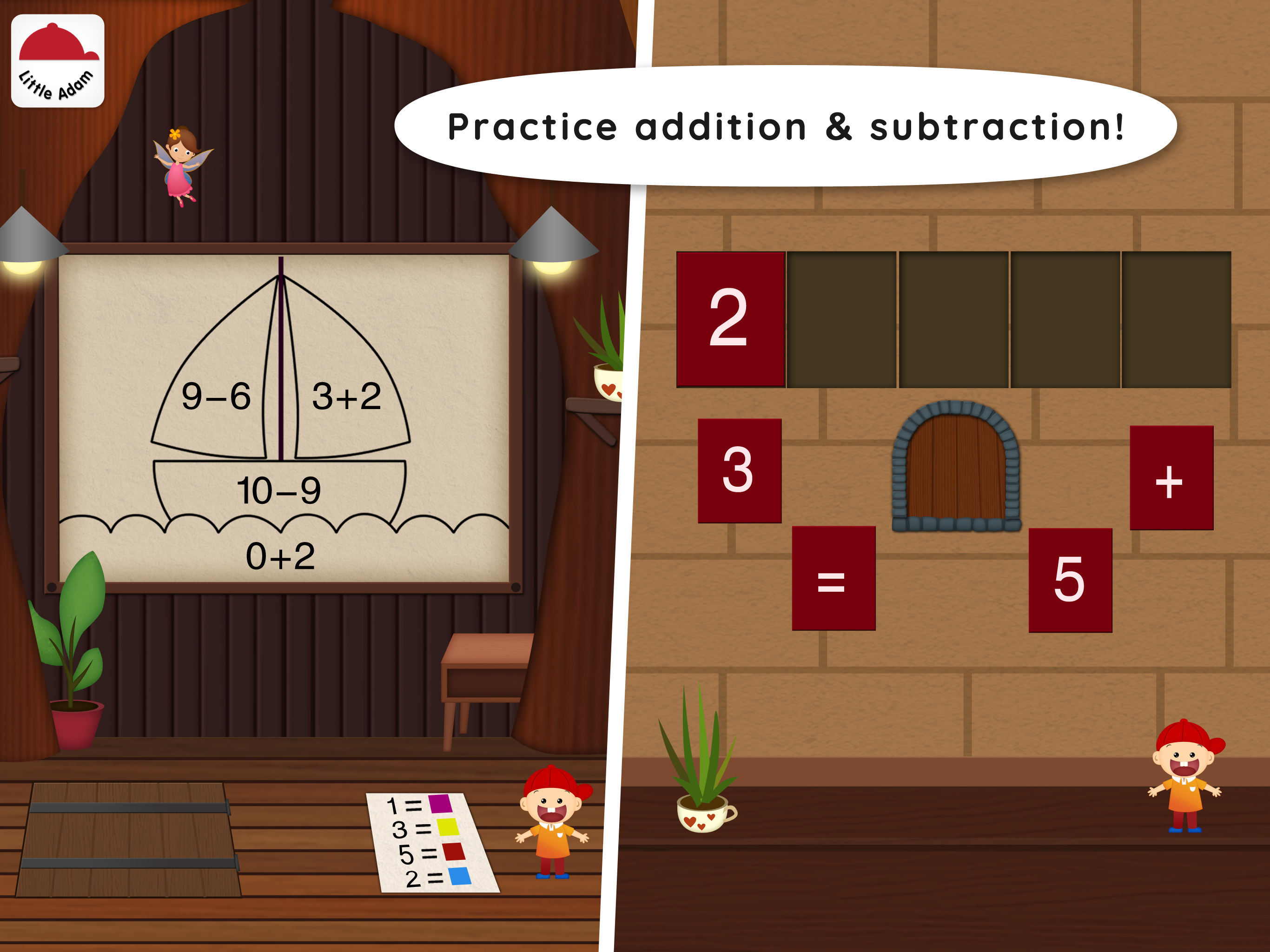 Little Adam-Math game for kids