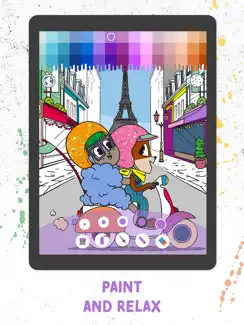 Coloring Fun with Fox & Sheep iPad image 2