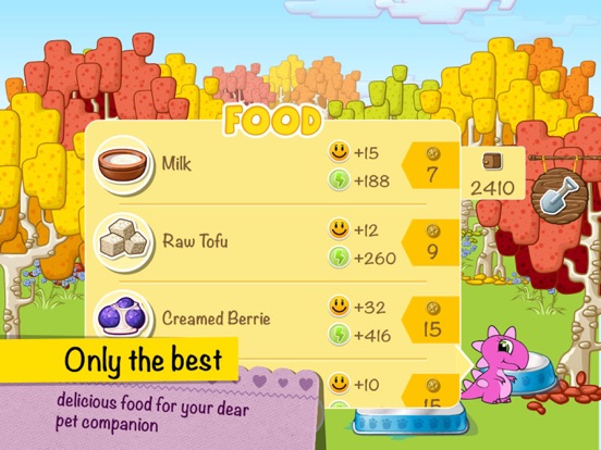 Virtual Pet Dino and Farm. iPad app afbeelding 2