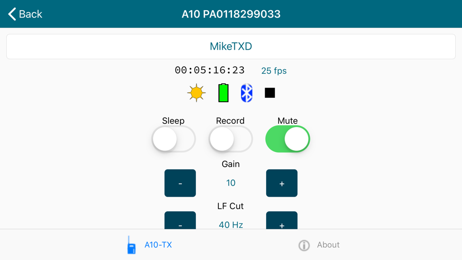 #5. A10-TX Remote (iOS) 由: Audio Ltd