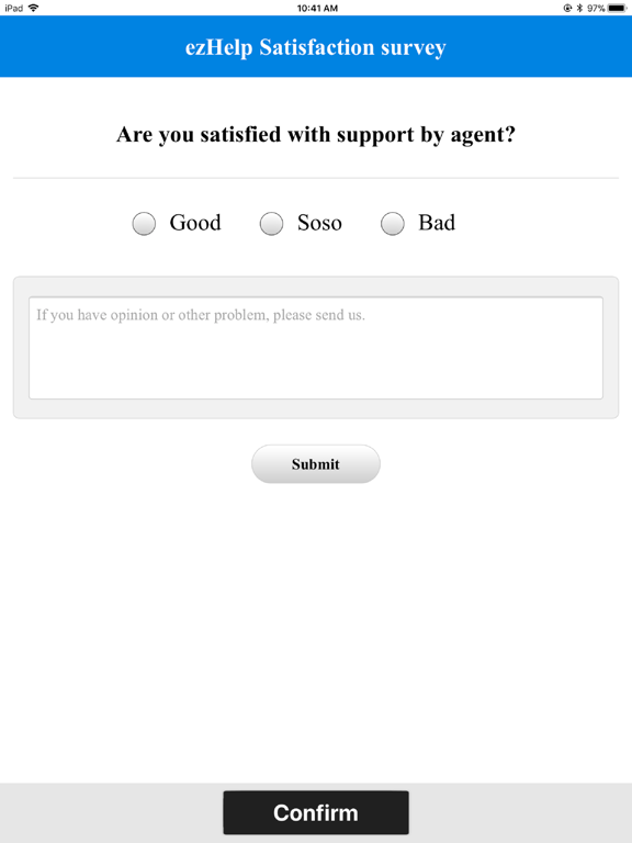 ezMobile – Support for Mobile iPad screenshot