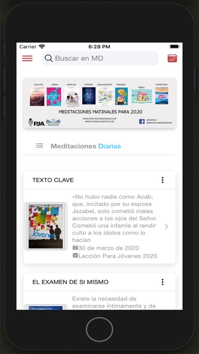Screenshot #1 pour Meditaciones Diarias