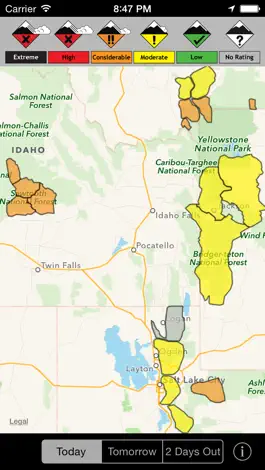 Game screenshot Avalanche Forecasts apk