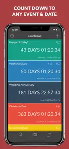 Countdown+++ screenshot #1 for iPhone