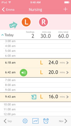 Baby Breastfeeding Trackerのおすすめ画像1