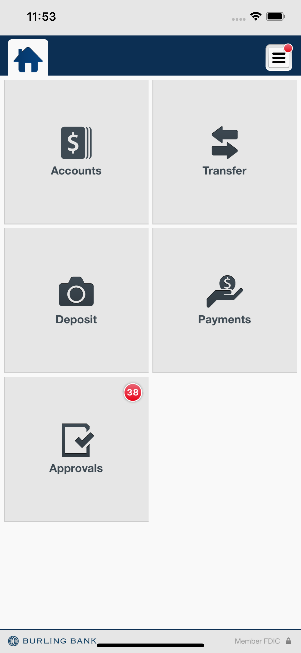 Burling Bank Business screenshot 3