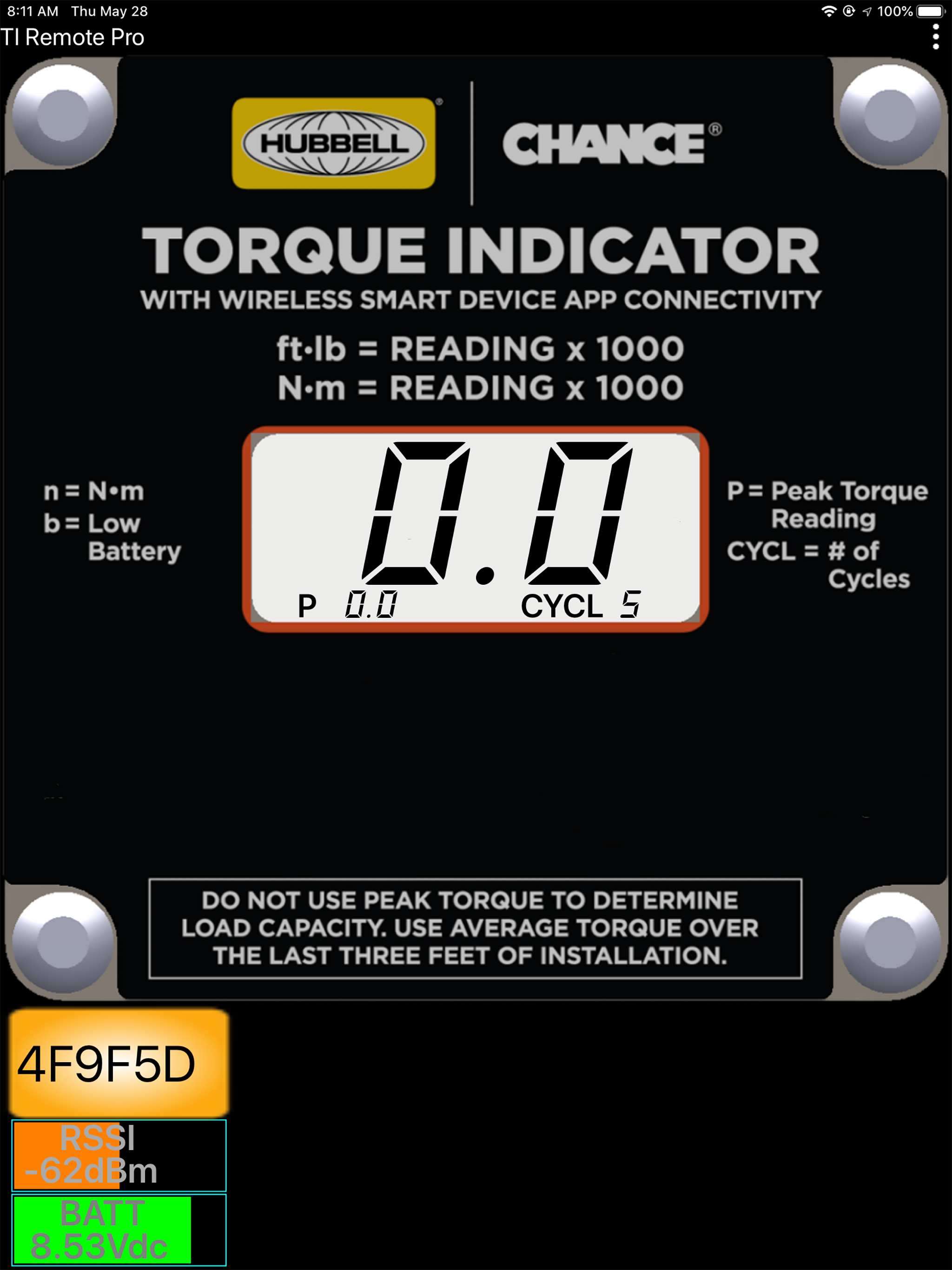 Torque Indicator Remote Pro screenshot 8