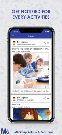 Game screenshot Milgrasp Admin & Teachers apk