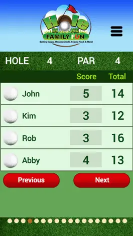 Game screenshot MyMiniGolfScorecard PRO hack